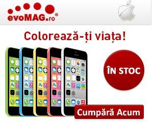 iPhone 5C, adus in premiera in Romania