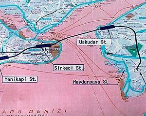 Turcia inaugureaza marti mega-tunelul care leaga in patru minute Europa de Asia