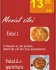Meniul zilei de la Burtoni