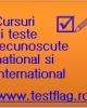Cursuri si teste recunoscute national si international