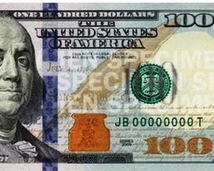 Cea mai falsificata bancnota din lume are o noua infatisare: Bancnota de 100 de dolari a devenit aproape imposibil de reprodus