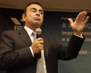 Carlos Ghosn, Renault-Nissan: Vor fi trei-patru ani de stagnare pe piata auto din Europa