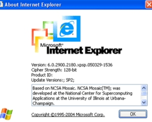 Microsoft: Adio Internet Explorer 6!