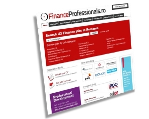 FinanceProfessionals.ro inregistreaza dupa 4 luni 2.500 de utilizatori si 4.200 de aplicari la joburi
