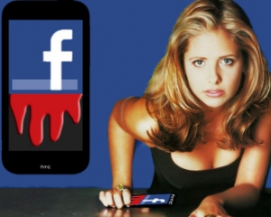 Telefonul Facebook, "spaima vampirilor", pardon, a concurentei