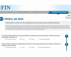 Profilul de risc - noua aplicatie eFin.ro. Ce tip de personalitate ai?