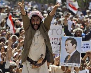 Presedintele Yemen-ului: SUA si Israelul se afla in spatele revoltelor