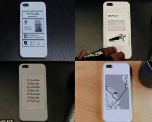 Faceti cunostinta cu carcasa de iPhone care transforma spatele telefonului intr-un al doilea ecran