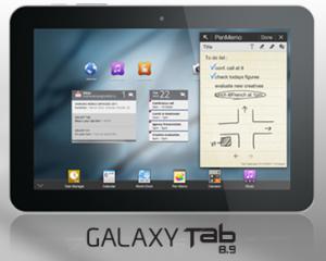 Samsung a prezentat tableta Galaxy Tab cu ecran de 8,9 inci