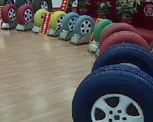 In curand s-ar putea sa vezi aceste cauciucuri colorate din China la magazinul de piese auto din cartier