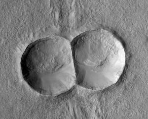 O Marte, ce cratere ciudate ai!