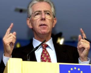 Monti: Neintelegerile din zona euro pot conduce la "dezintegrarea psihologica" a UE