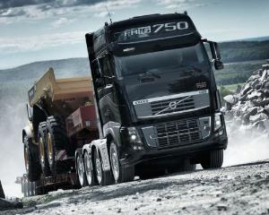 Volvo a lasat camionul de 750 de cai putere