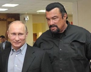 Steven Seagal si Vladimir Putin fac echipa