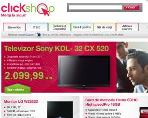 Romtelecom si-a deschis un "mall" online, Clickshop.ro