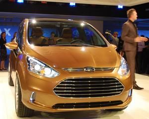 Ford a prezentat la Geneva B-Max, automobilul care va fi produs la Craiova