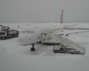 Aeroportul Otopeni este pregatit de iarna