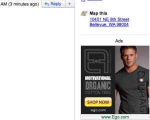 Google ne va enerva cu reclame imagine in Gmail 