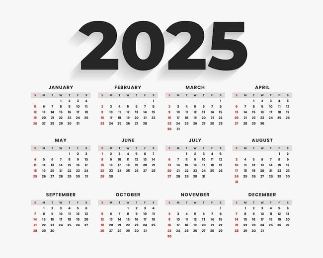 Zile libere legale 2025. Calendarul minivacantelor din 2025 pentru angajatii de la stat si de la privat