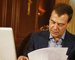 Medvedev, blogger-ul numarul 1 al Rusiei