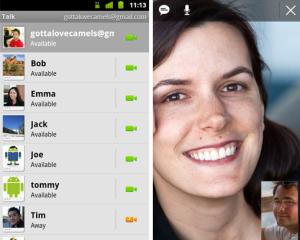 Google Talk pentru Android, acum si cu video chat