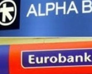 Afla cat au pierdut Grupul EFG Eurobank si Alpha Bank in primul trimestru, in Romania