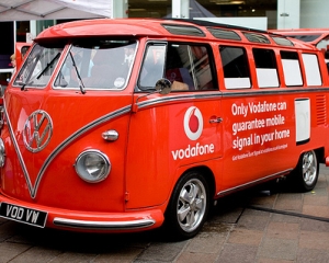 Vodafone merge cu Volkswagen