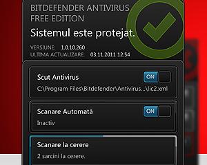 Bitdefender a lansat o versiune gratuita de antivirus, disponibila doar pentru romani