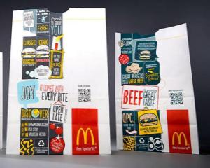 Codul QR la McDonald's contine informatii nutritionale