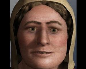Cercetatorii au reusit sa reconstituie chipul unei femei vikinge