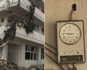 CUTREMUR JAPONIA 2011: Timpul s-a oprit la ora seismului. In mijlocul dezastrului, japonezii raman calmi