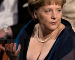 Angela Merkel: Euro este mai puternica decat marca germana