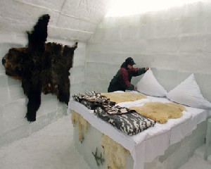 Hotel of Ice de la Balea Lac prinde forma