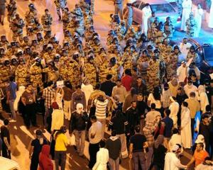 In Arabia Saudita a fost deschis focul impotriva protestatarilor