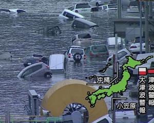 Japonia se rupe in bucati: Cutremur cu magnitudinea de 8,9 grade pe scara Richter, amenintare de tsumani