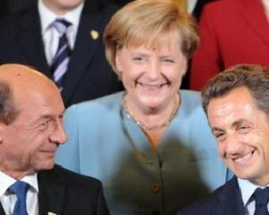 Basescu se intelege de minune cu Angela Merkel si cu Nicolas Sarkozy