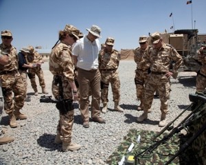 Ponta a dat o fuga pana in Afganistan