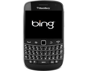Bing inlocuieste Google ca motor de cautare implicit pe dispozitivele BlackBerry