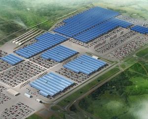 Renault va instala 450.000 mp de panouri solare pe acoperisurile fabricilor