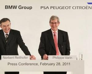 BMW si Peugeot vor sa dezvolte tehnologii pentru hibrizi impreuna