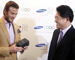 David Beckham este noul ambasador global al marcii Samsung