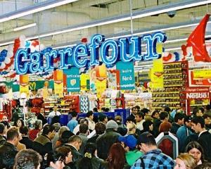 Peste 38 de miliarde de euro a castigat Carrefour, in prima jumatate a anului