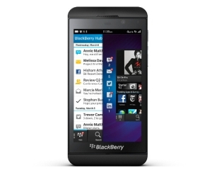 BlackBerry Z10, comercializat in Portugalia la un pret de 590 euro