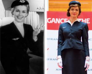 70 de ani de la prima stewardesa la bordul aeronavelor Air France