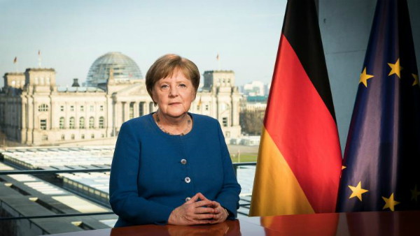 Pentru prima data in 14 ani de cand e cancelar al Germaniei, Merkel face un apel la cetateni: E o situatie serioasa
