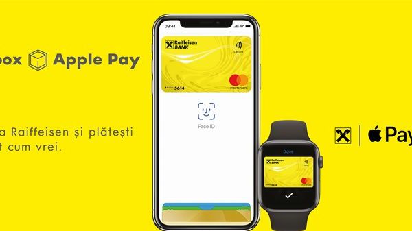 De astazi, clientii Raiffeisen Bank pot plati cu Apple Pay