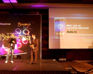 Aplicatia Auto.ro a castigat premiul "Best use of location services" in cadrul ZF Mobilio