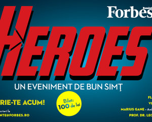 Forbes Heroes aduce pe scena a treia generatie de eroi