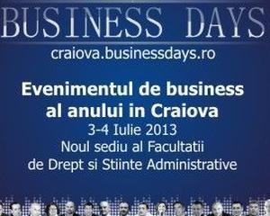 S-au deschis inscrierile la Craiova Business Days