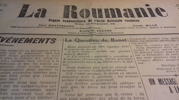 Centenarul Marii Uniri: Astazi, acum 100 de ani. Cum se vedea Romania in presa de acum un veac (XVII)